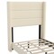 Flash Furniture Beige Queen Platform Bed with Headboard YK-1078-BEIGE-T-GG - alternate 2
